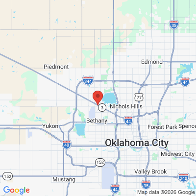Map to  office in Oklahoma City, OK
