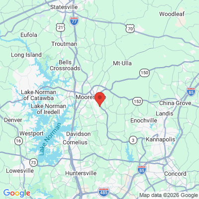 Map to  office in Mooresville, NC