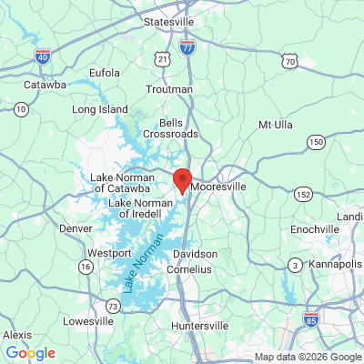 Map to  office in Mooresville, NC
