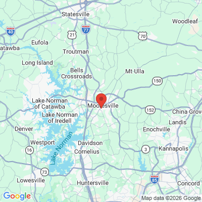 Map to  office in Mooresville, NC