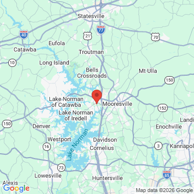Map to  office in Mooresville, NC