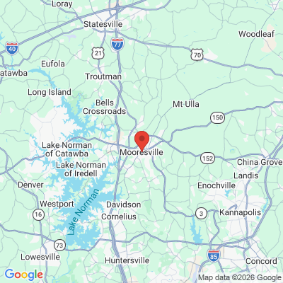 Map to  office in Mooresville, NC