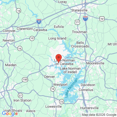 Map to  office in Sherrills Ford, NC
