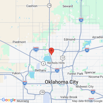 Map to  office in Oklahoma City, OK