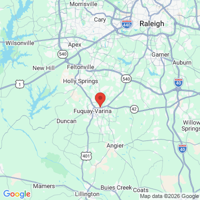 Map to  office in Fuquay Varina, NC