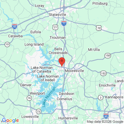 Map to  office in Mooresville, NC