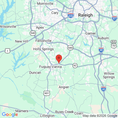 Map to  office in Carolina Orthodontics And Children's Dentistry