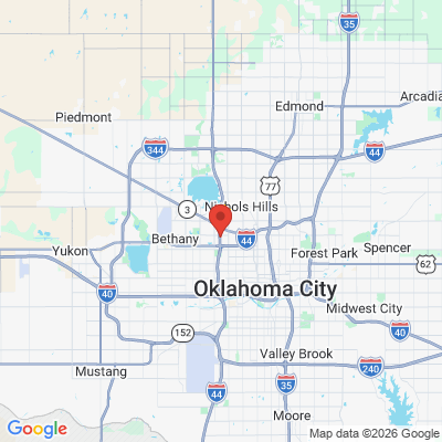 Map to  office in Oklahoma City, OK