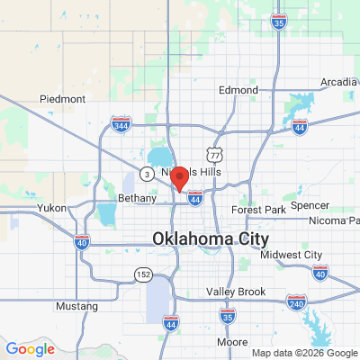 Map to  office in Oklahoma City, OK