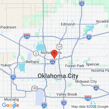 Map to Price Dana B DDS office in Oklahoma City, OK