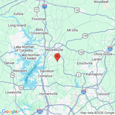Map to  office in Mooresville, NC