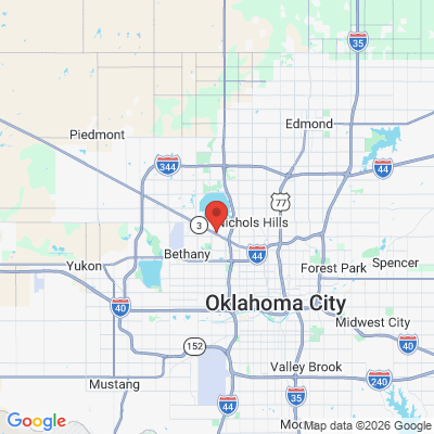Map to  office in Oklahoma City, OK