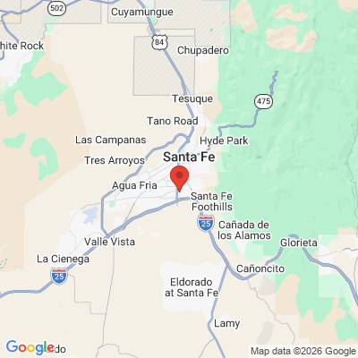 Map to  office in Santa Fe, NM