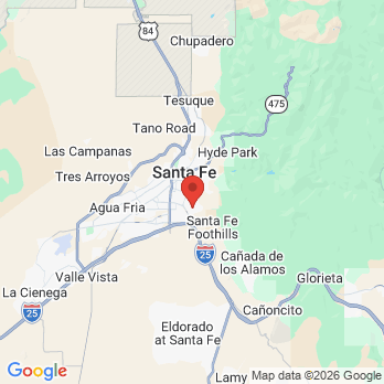 Map to Just for Grins office in Santa Fe, CA