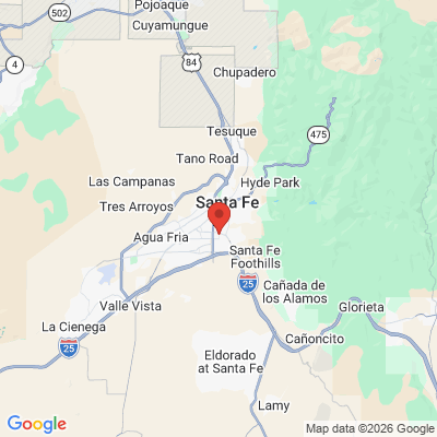 Map to  office in Santa Fe, NM