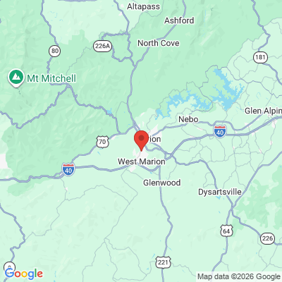 Map to  office in Marion Family Dental