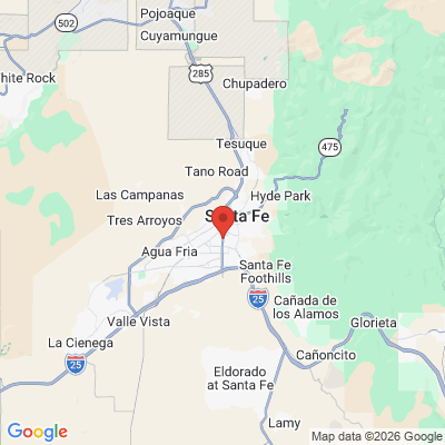 Map to  office in Santa Fe, NM