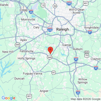 Map to  office in Raleigh, NC