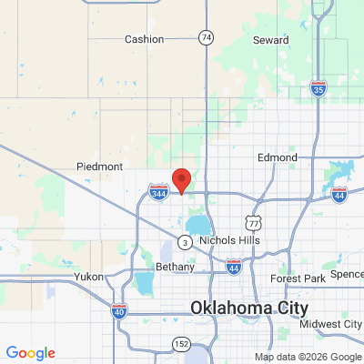 Map to  office in Oklahoma City, OK
