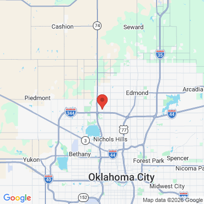 Map to  office in Oklahoma City, OK