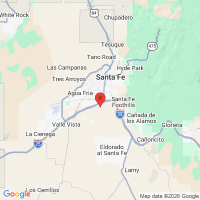 Map to  office in Santa Fe, NM
