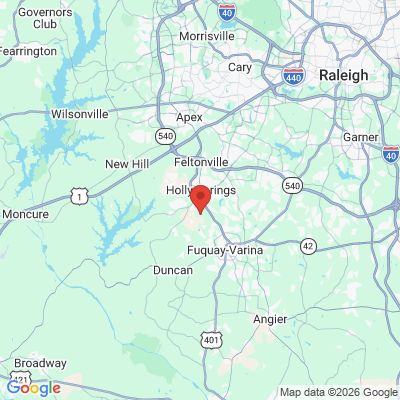 Map to  office in Klooster Family Dentistry