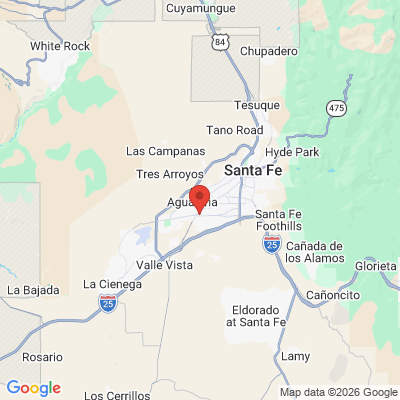 Map to  office in Santa Fe, NM