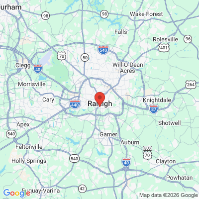 Map to  office in Raleigh, NC