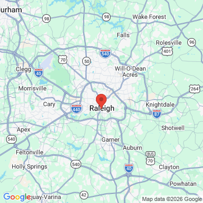 Map to  office in Raleigh, NC