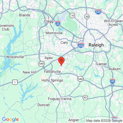 Map to  office in Cary, NC