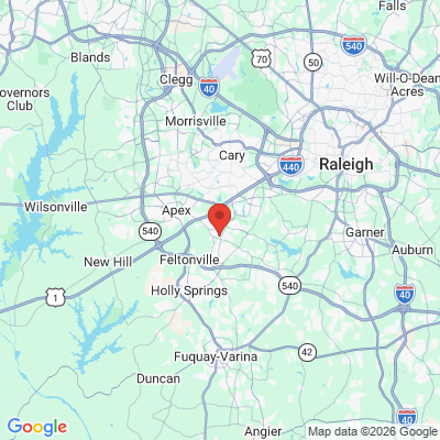 Map to  office in Cary, NC