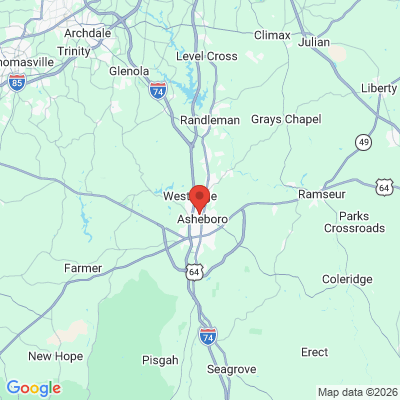Map to  office in Wilson Family Dental