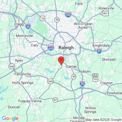 Map to  office in Raleigh, NC