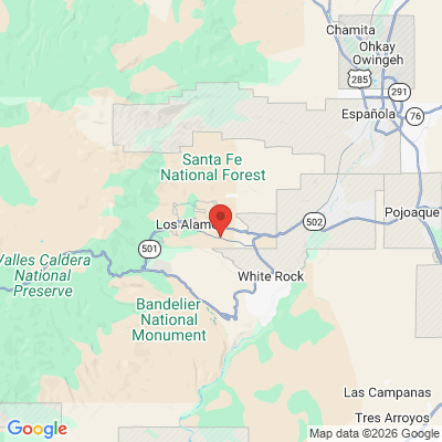 Map to  office in Los Alamos, NM