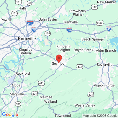 Map to  office in Seymour, TN