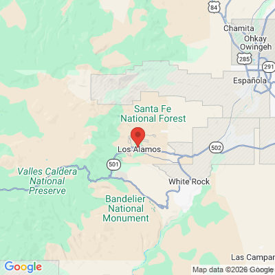 Map to  office in Los Alamos, NM