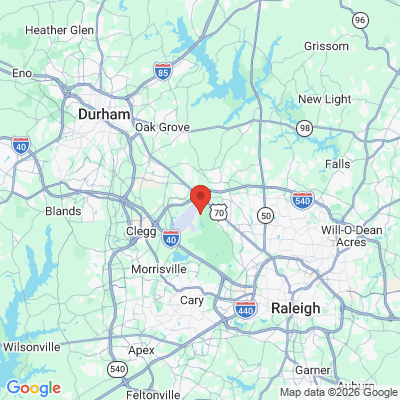 Map to  office in Raleigh Durham, NC