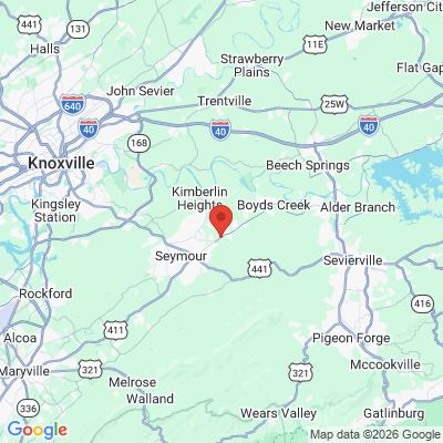 Map to  office in Seymour, TN
