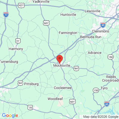 Map to  office in Mocksville, NC
