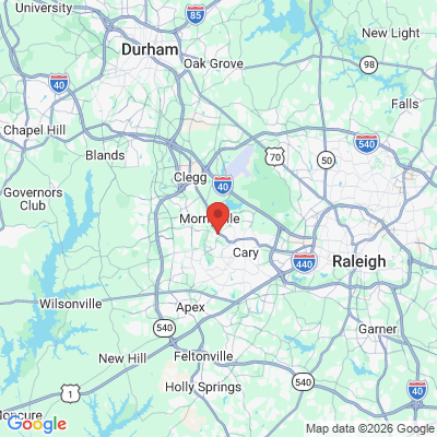 Map to  office in Morrisville, NC