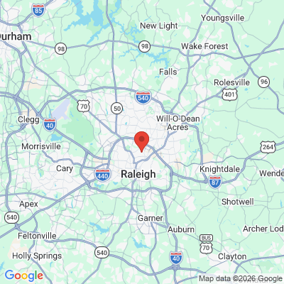 Map to  office in North, NC