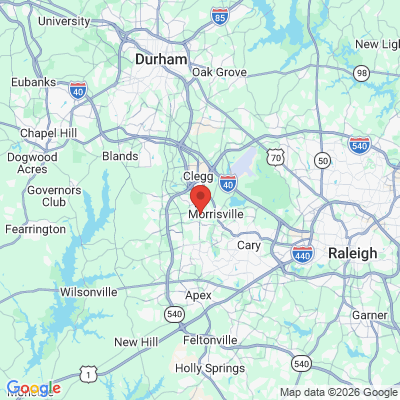 Map to  office in Morrisville, NC