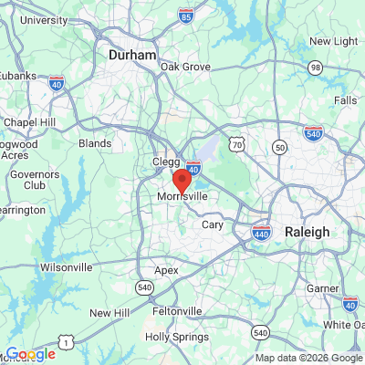 Map to  office in Morrisville, NC