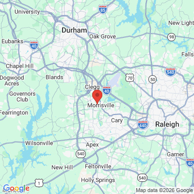 Map to  office in Morrisville, NC