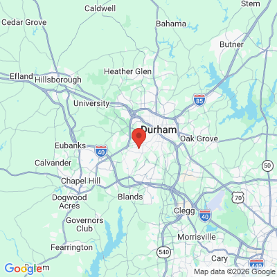 Map to  office in Durham, NC