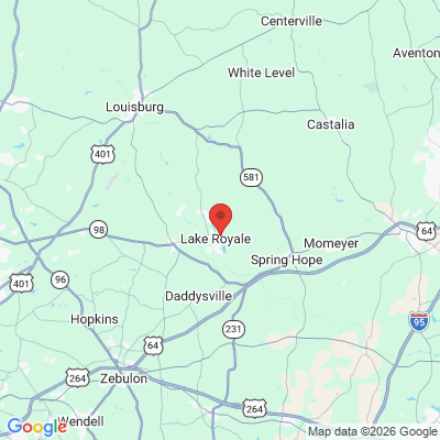 Map to  office in Bunn, NC