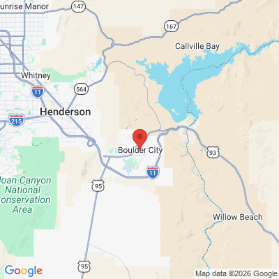 Map to  office in Boulder City, NV