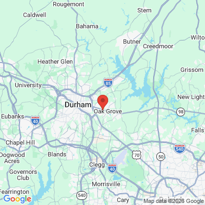 Map to  office in Durham, NC