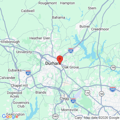 Map to  office in Durham, NC