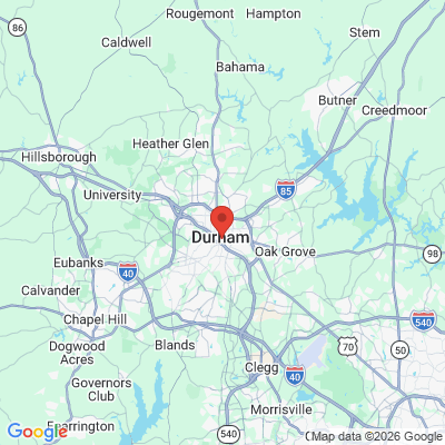 Map to  office in Durham, NC